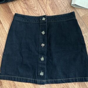 Forever 21 Midnight Black Skirt